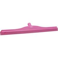 Double Blade Ultra Hygiene Floor Squeegee, 24", Pink JP413 | Meunier Outillage Industriel