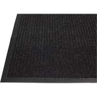 Twin Rib Matting, Wiper/Scraper, 2' x 3' x 1/4", Charcoal Meunier Outillage Industriel