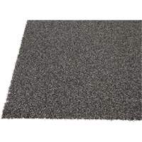Tundra Indoor/Outdoor Matting, Latex/Polypropylene, Scraper Type, Tufted Cut Pile Pattern, 3-1/2' x 6', Grey Meunier Outillage Industriel