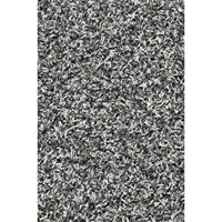 Tundra Indoor/Outdoor Matting, Latex/Polypropylene, Scraper Type, Tufted Cut Pile Pattern, 3-1/2' x 6', Grey Meunier Outillage Industriel