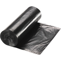 Garbage Bags, X-Strong, 35" W x 50" L, 1.1 mils, Black JP817 | Meunier Outillage Industriel