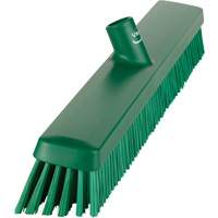 Balai-brosse robuste, Crins Fin/Ferme, 24", Vert Meunier Outillage Industriel