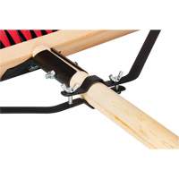 Push Broom with Braced Handle, 18", Medium, PVC Bristles Meunier Outillage Industriel