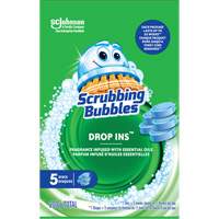 Pastilles nettoyantes pour toilettes Scrubbing Bubbles Drop-Ins, 200 g, Tampon Meunier Outillage Industriel