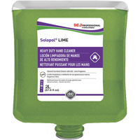 Savon de puissance moyenne pour les mains Solopol, Pierre ponce, 2 L, Cartouche en plastique, Lime Meunier Outillage Industriel