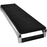 FOUNDATION Smooth Modular Aluminum Work Platform Kit, 18" W x 72" D, 400 lbs. Capacity, All-Welded Meunier Outillage Industriel