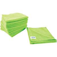 Dusting & Cleaning Cloth, Microfibre, Green Meunier Outillage Industriel