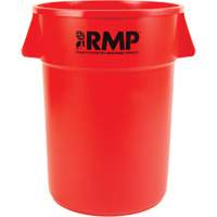 Garbage Bin, Polyethylene, 44 US gal. Meunier Outillage Industriel
