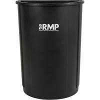 Half-Round Garbage Bin, Polyethylene, 21 US gal. Meunier Outillage Industriel