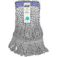 Candy-Striped Mop Head, Floor Finishing, Synthetic, 16 oz., Loop Style Meunier Outillage Industriel