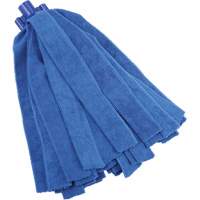 Vadrouille &agrave; fente, bleu, Microfibre, Style Coup&eacute; Meunier Outillage Industriel
