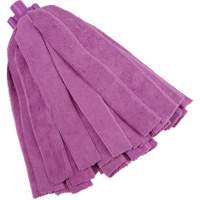 Vadrouille &agrave; fente, mauve, Microfibre, Style Coup&eacute; Meunier Outillage Industriel