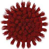 Brosse ronde HyDrive pour perceuse, Soies Tr&egrave;s ferme, Longueur de 3-1/10", Rouge Meunier Outillage Industriel