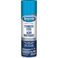 Nettoyant & polis pour acier inoxydable Pro Line, 15 oz, Canette a&eacute;rosol Meunier Outillage Industriel
