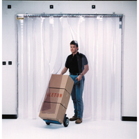 Strip Curtain Doors, 10' x 10' Door Opening, 12" Strip Width, 0.120" Strip Thickness KF020 | Meunier Outillage Industriel