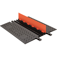 Protecteur de c&acirc;ble ADA/DDA &agrave; profil bas Guard Dog, 3 canaux, 36" lo x 30,3" la x 1,25" h Meunier Outillage Industriel
