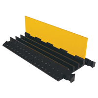 Yellow Jacket<sup>®</sup> Heavy Duty Cable Protector, 3 Channels, 36" L x 18.5" W x 2.875" H KI185 | Meunier Outillage Industriel