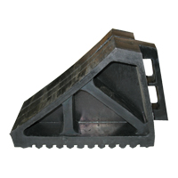 Wheel Chock, 10-5/8" x 7" x 4-1/2", Black Meunier Outillage Industriel