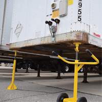 Two-Post Trailer-Stabilizing Jack Stands, 50 tons Lift Capacity KI232 | Meunier Outillage Industriel