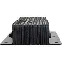 Butoirs de quai lamell&eacute;s, Vertical, Caoutchouc, 11" la x 4" p x 24" h Meunier Outillage Industriel