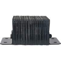 Butoirs de quai lamell&eacute;s, Horizontal, Caoutchouc, 12" la x 6" p x 10" h Meunier Outillage Industriel