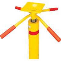 Cric pour remorque &agrave; capacit&eacute; statique de 50 000 lb, Cap. de levage 2,5 tonnes Meunier Outillage Industriel