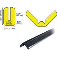 Butoir de protection de rebords mod&egrave;le W 1M, Longueur 3,25' (0,99 m) Meunier Outillage Industriel