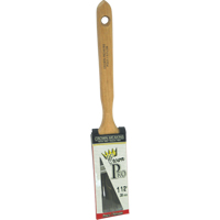 Pinceau angulaire Pro, Poly/nylon, Manche Bois, Largeur de 1-1/2" Meunier Outillage Industriel