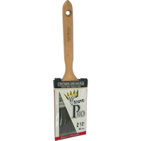 Pinceau angulaire Pro, Poly/nylon, Manche Bois, Largeur de 2-1/2" Meunier Outillage Industriel