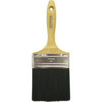 Pinceau &agrave; soies droites, Soies, Manche Bois, Largeur de 4" Meunier Outillage Industriel