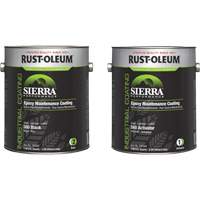 Trousse de rev&ecirc;tement dentretien &eacute;poxydique &agrave; base deau Sierra S60, Gallon, Noir Meunier Outillage Industriel