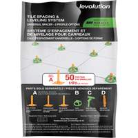 Cales d'espacement universelles Miracle Sealants Levolution Meunier Outillage Industriel