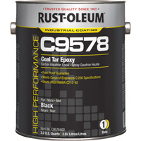 C9578 System Coal Tar High Solids Epoxy Base Component, Black, Gallon Meunier Outillage Industriel