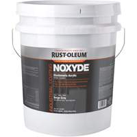 Noxyde Elastomeric Acrylic Coating, 5 gal., Pail, Grey Meunier Outillage Industriel