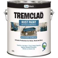 Tremclad&reg; Water-Based Rust Paint, 3.78 L, Gallon, Black Meunier Outillage Industriel