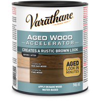 Acc&eacute;l&eacute;rateur de vieillissement du bois Varathane, 946 ml, Brun rustique Meunier Outillage Industriel