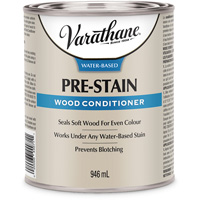 Conditionneur de bois &agrave; base d'eau de premi&egrave;re qualit&eacute; Varathane, 946 ml, Transparent, Transparent Meunier Outillage Industriel