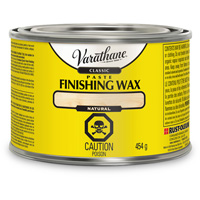 Cire de finition en p&acirc;te classique Varathane, 450 g, Naturel, Mat Meunier Outillage Industriel