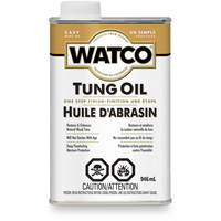 Huile dabrasin Watco, 946 ml, Transparent, Transparent Meunier Outillage Industriel