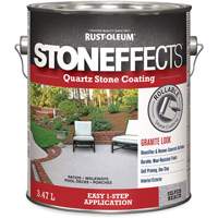 Stoneffects Quartz Stone Coating, 3.78 L, Water-Based, Textured, Grey Meunier Outillage Industriel