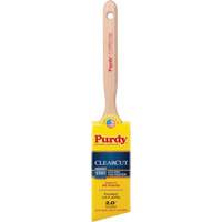 Clearcut&reg; Glide Paint Brush, Poly/Nylon, Wood Handle, 2" Width Meunier Outillage Industriel