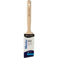 Brosse coup&eacute;e Master, Poly/nylon, Manche Bois, Largeur de 2" Meunier Outillage Industriel