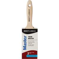 Pinceau pour garnitures Master, Poly/nylon, Manche Bois, Largeur de 2-1/2" Meunier Outillage Industriel