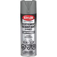 Peinture Tough Coat avec technologie Rust Barrier, Appr&ecirc;t gris, Ultra-mat, 425 g, Canette a&eacute;rosol Meunier Outillage Industriel