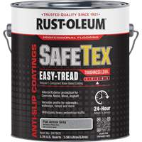 Rev&ecirc;tement d'acrylique SafeTex Easy-Tread, 1 gal., &agrave; l'eau, Plat/Textur&eacute;, Gris Meunier Outillage Industriel