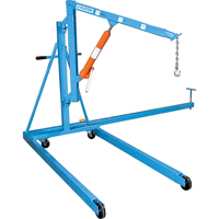 Floor Cranes - Rotating Boom, 7.6' Lift, 1000 lbs. (0.5 tons), 36" Arm, 68" H LA796 | Meunier Outillage Industriel