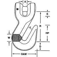 Alloy Steel Hooks Meunier Outillage Industriel