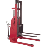 Hydraulic Stacker, Electric Operated, 1500 lbs. Capacity, 96" Max Lift LT398 | Meunier Outillage Industriel