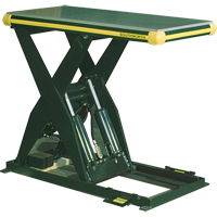 Hydraulic Backsaver Scissor Lift Table, Steel, 24" W x 48" L, 4000 lbs. Capacity Meunier Outillage Industriel