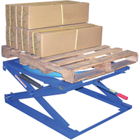Adjustable Pallet Stand, 42-1/4" L x 40" W, 4000 lbs. Cap. Meunier Outillage Industriel